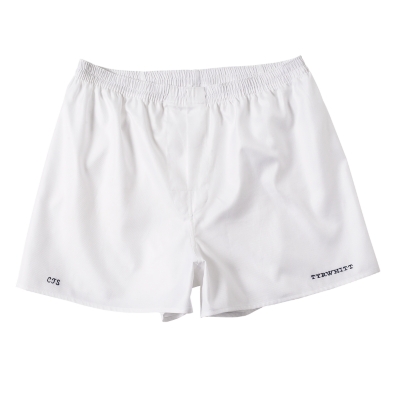 Charles Tyrwhitt White Twill Sea Island Boxer Short