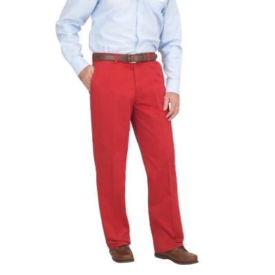 Charles Tyrwhitt Brick Flat Front Chino