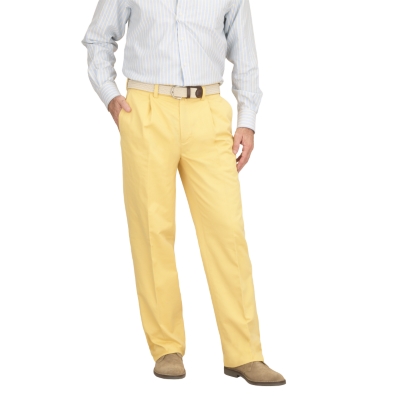 Charles Tyrwhitt Corn Single Pleat