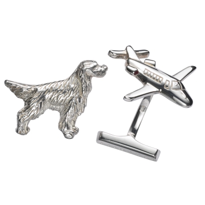 Charles Tyrwhitt Sterling Silver Jet Setter Cufflinks