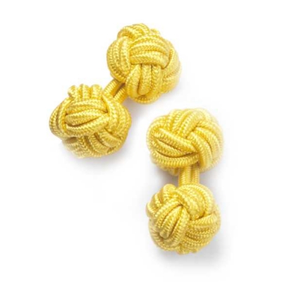Charles Tyrwhitt Tonal Gold Silk Knots