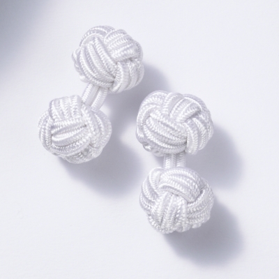 White Silk Knots