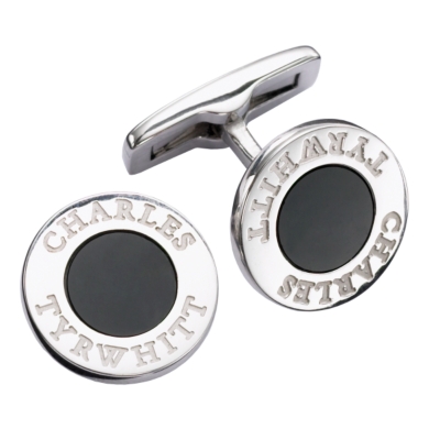 Charles Tyrwhitt Sterling Silver Button 