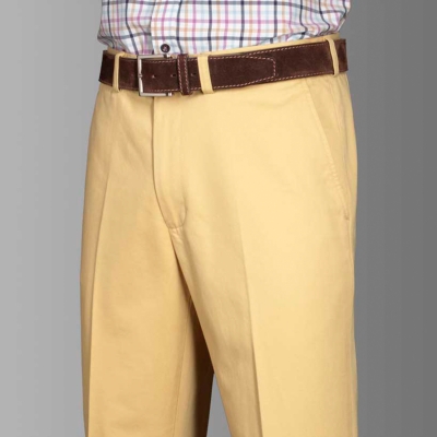 Charles Tyrwhitt Corn Flat Front Chino