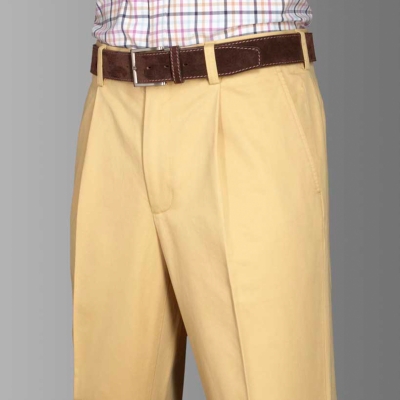 Corn Single Pleat Chino