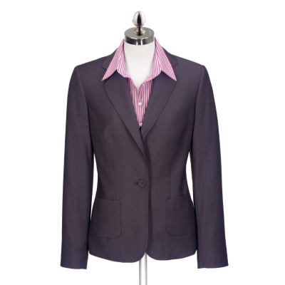 Charles Tyrwhitt Navy Lightweight Wool Jacket