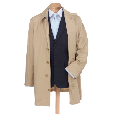 Light Beige Raincoat