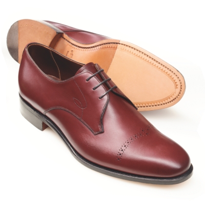 Charles Tyrwhitt Burgundy Imperial Antique Derby