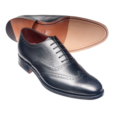 Charles Tyrwhitt Black Calf Leather Full Brogues