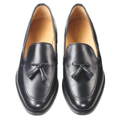 Charles Tyrwhitt Black Apron Tassel Loafer