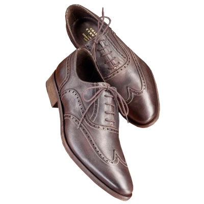 Antique Brown Carlton Brogue