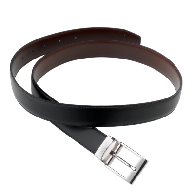 Black/Brown Formal Reversible Leather Belt