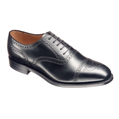 Black Semi-Brogues