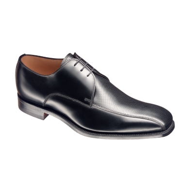 Charles Tyrwhitt Black Pepperpot Twin Seam Shoes