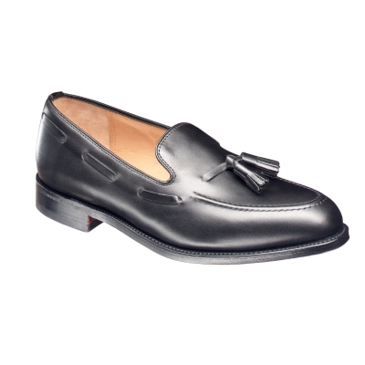 Charles Tyrwhitt Black Apron Tassel Loafers