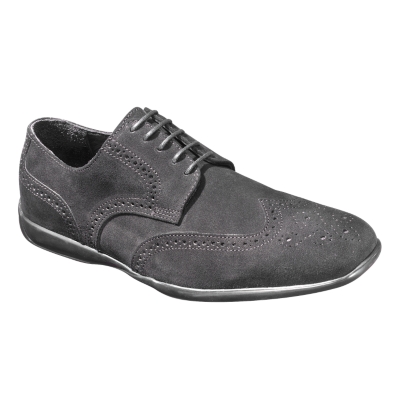 Charles Tyrwhitt Black Suede Light Weight Brogues