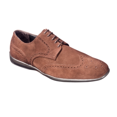 Brown Suede Light Weight Brogues