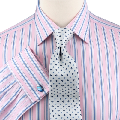 Charles Tyrwhitt Marvin Bold Pink Stripe Slim Fit Shirt
