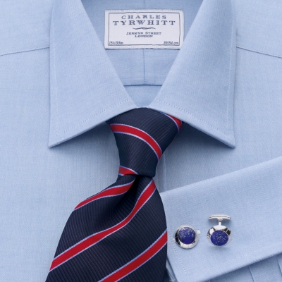 Charles Tyrwhitt Blue Pinpoint Shirt