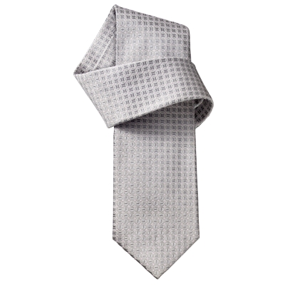 Charles Tyrwhitt Locke Silver Motif Woven Tie