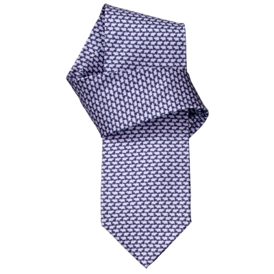 Charles Tyrwhitt Blue Pig Printed Tie