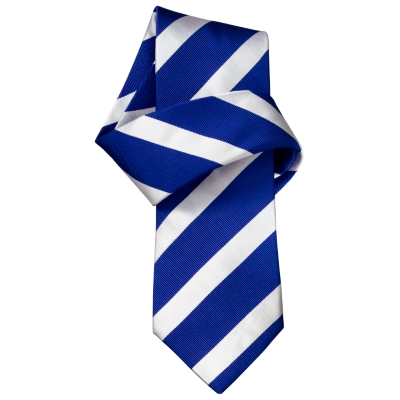Charles Tyrwhitt Jefferson Royal Satin Stripe Handmade Woven Tie
