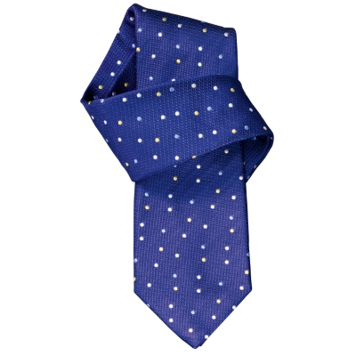 Charles Tyrwhitt Peter Navy Spot Handmade Woven Tie