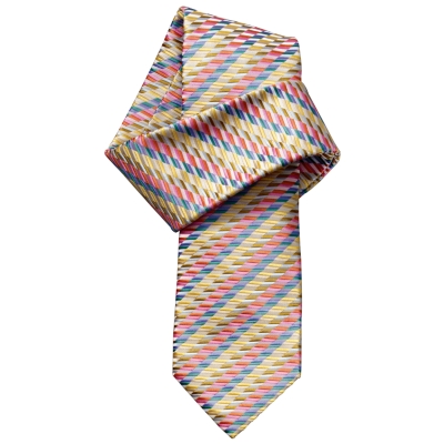 Charles Tyrwhitt Aaron Pastel Multi-Woven Handmade Skinny Tie