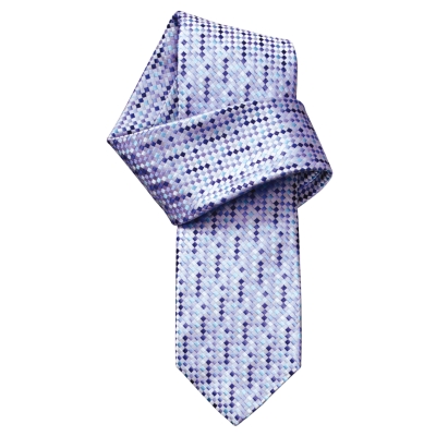 Charles Tyrwhitt Madison Blue Natte Handmade Woven Skinny Tie