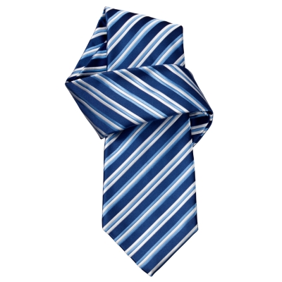 Charles Tyrwhitt Aston Royal Satin Stripe Seven-Fold Tie