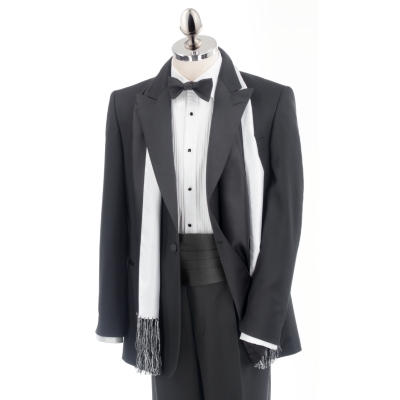 Charles Tyrwhitt Black Wool Dinner Suit Jacket