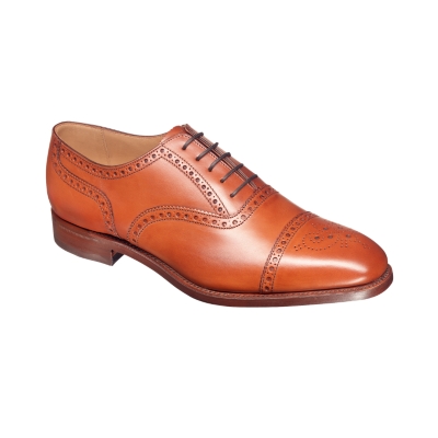 brown leather brogue shoes